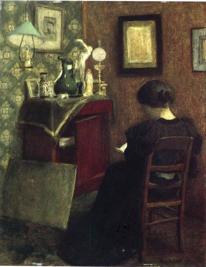 Читающая женщина (1894)