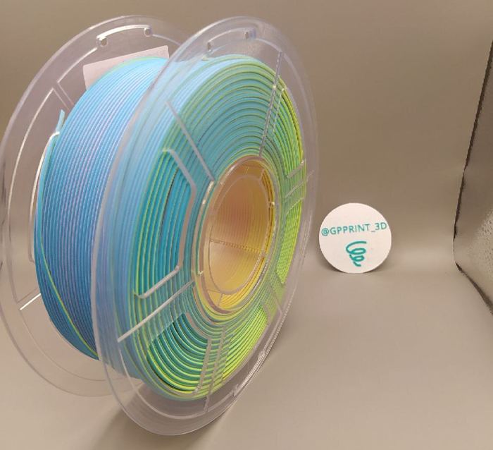 Rittsun Matte Pla Tricolor Fluorite.