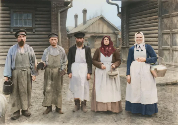 Подборка интересных и необычных фотографий Российской Империи. 20 раскрашенных фотографий. Часть XII Историческое фото, Старое фото, 20 век, 19 век, Фотография, Российская империя, История России, Колоризация, Длиннопост