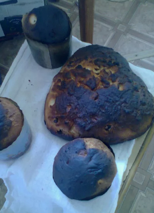 Кулич курьера и таксиста Яндекс