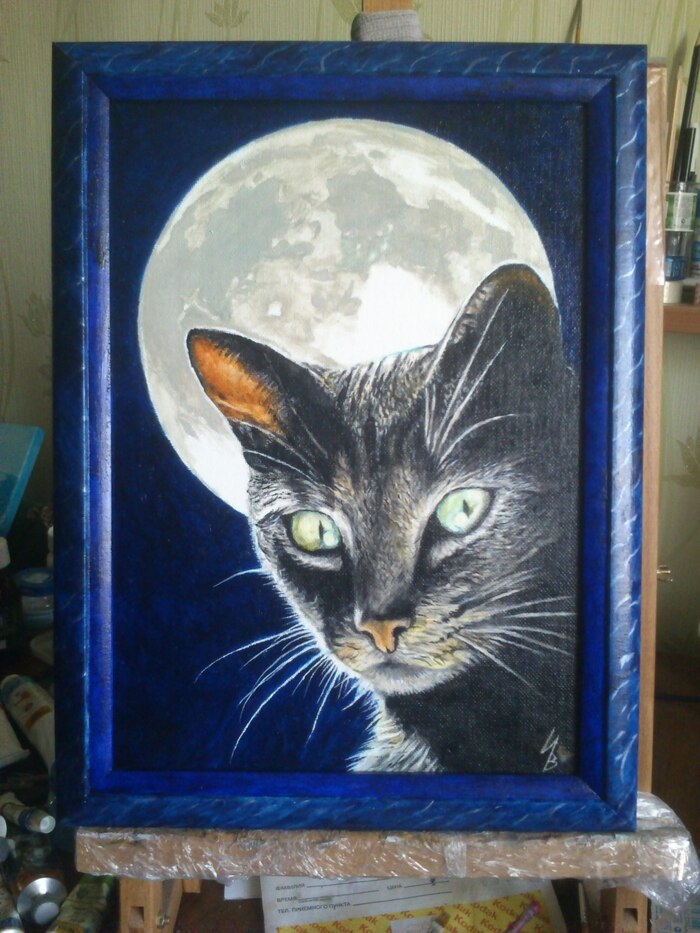 Моя работа Акрилом на холсте.