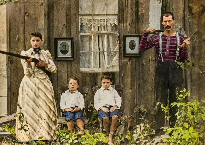 Уникальные исторические кадры, которые перенесут вас в прошлое. 20 раскрашенных фотографий из ХIX века. Часть VI Историческое фото, Старое фото, Фотография, 19 век, Колоризация, Длиннопост