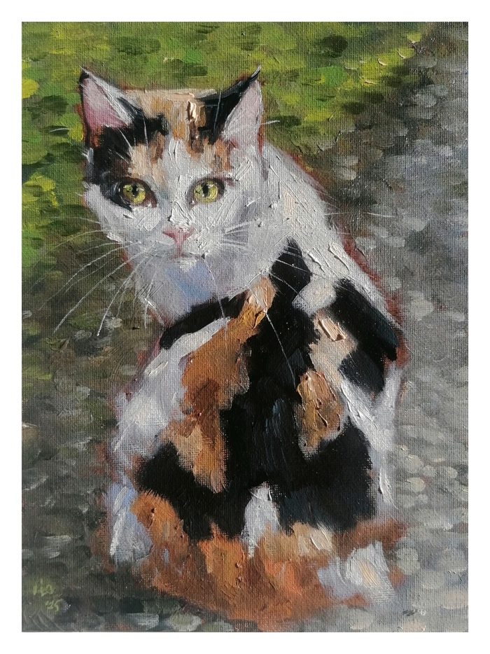 Масло/холст на картоне 18х24см