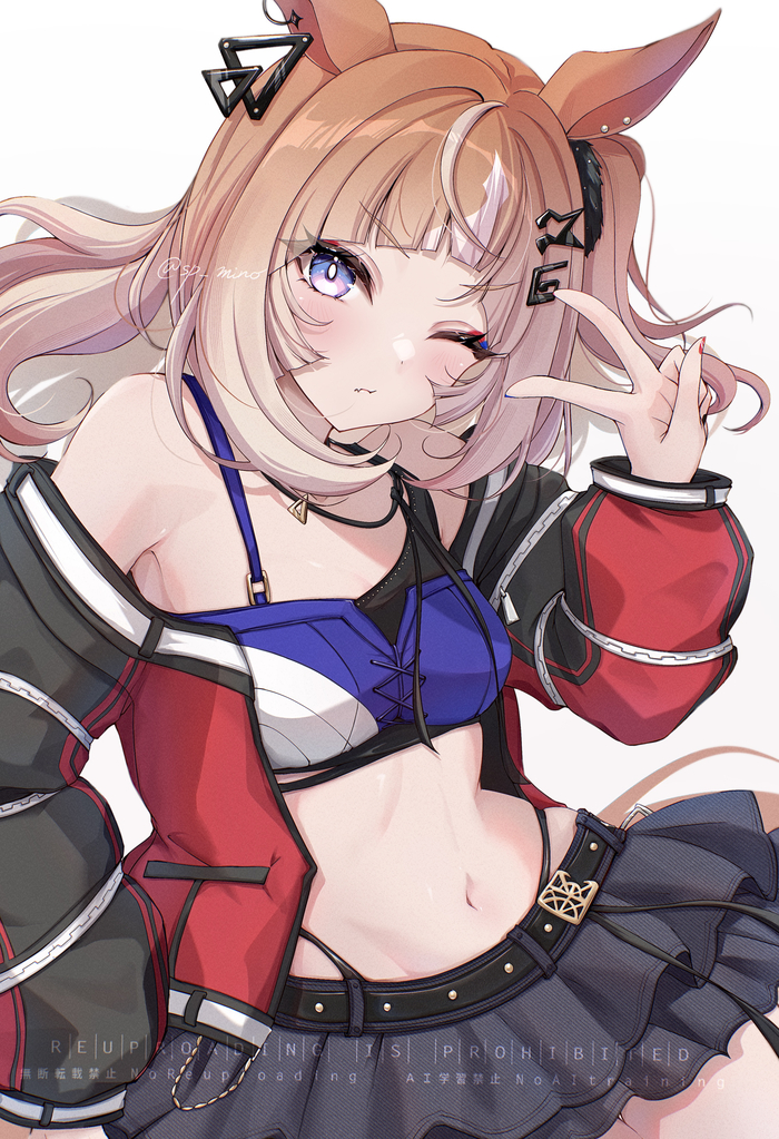 Espoir City   22.04 , Anime Art, Uma Musume Pretty Derby, Espoir City, Animal Ears, ,  