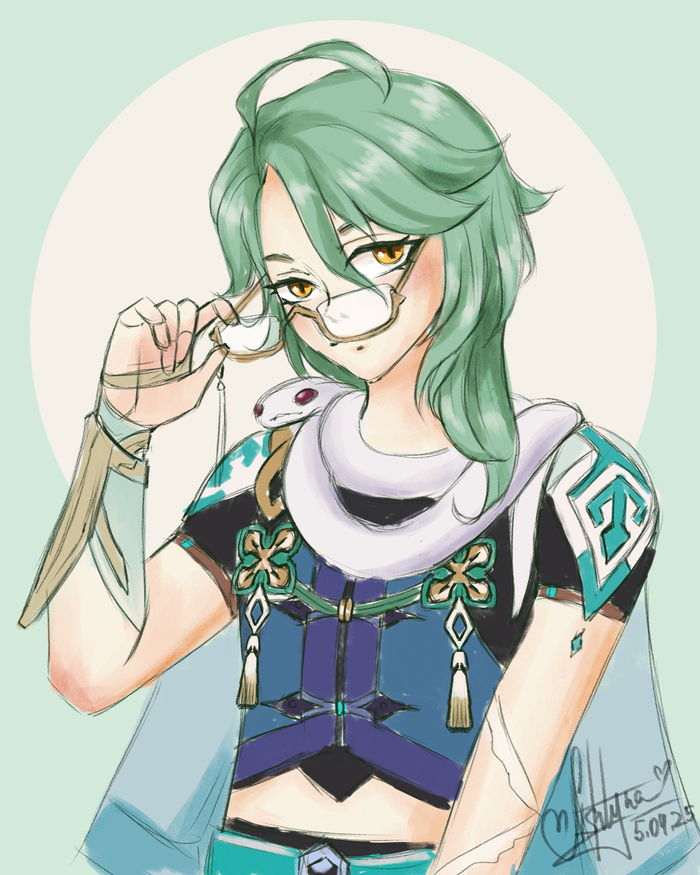   Digital, , , Genshin Impact, , ,  , Baizhu