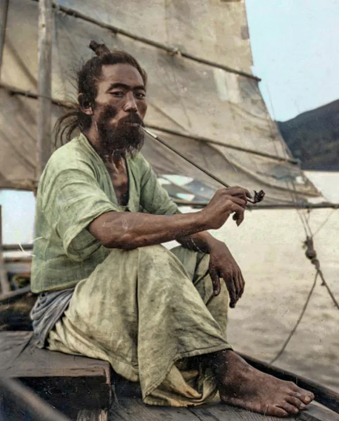 Любопытные фотографии из прошлого стран Азии. 20 раскрашенных фотографий ХХ века. Часть V 20 век, Историческое фото, Старое фото, Китай, Япония, Таиланд, Корея, Сингапур, Вьетнам, Индия, Фотография, Колоризация, Длиннопост