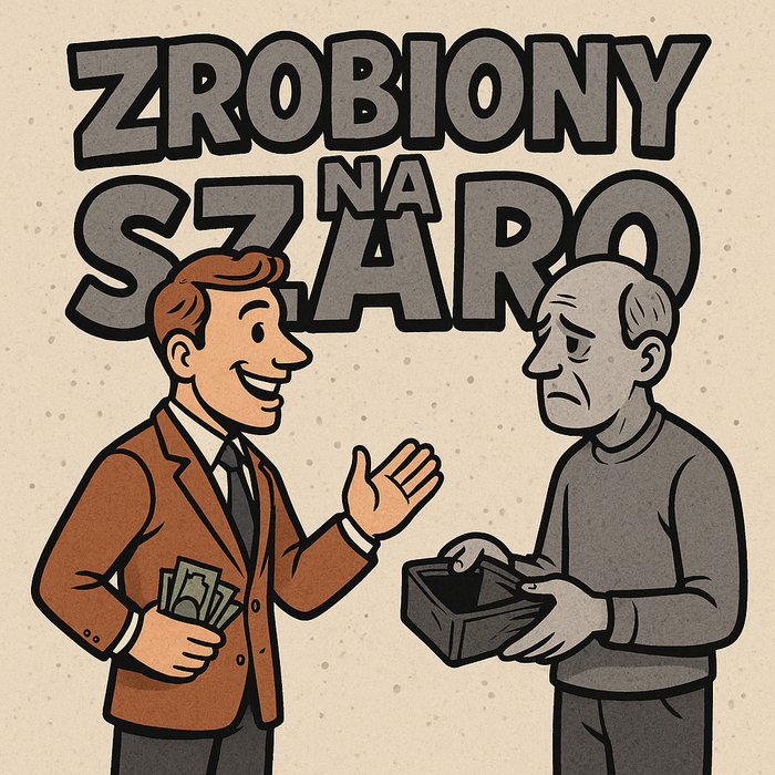 Zrobiony na szaro