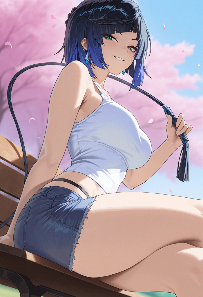 Yelan Genshin Impact, Yelan (Genshin Impact), , , , , Anime Art,  