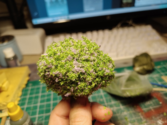 Вот такой вот красивый кустик получился:)