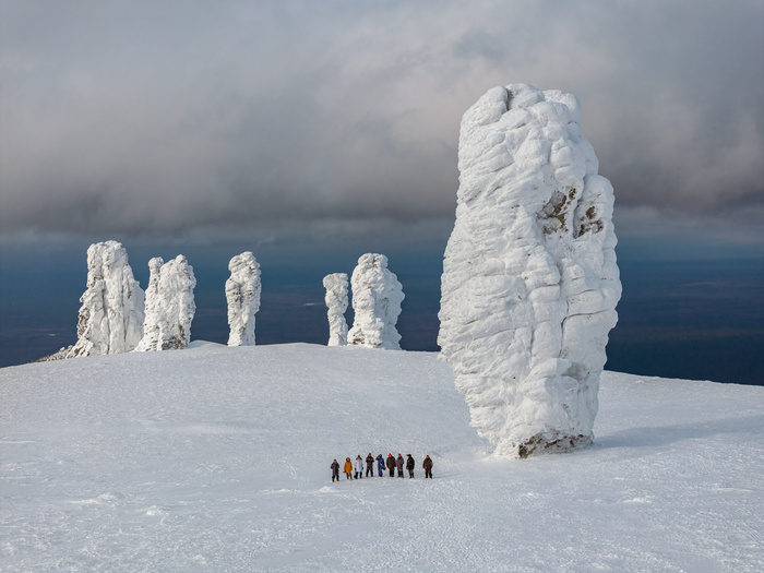 Наша группа Медиаразведки у Шамана. Фото: Вадим Махоров