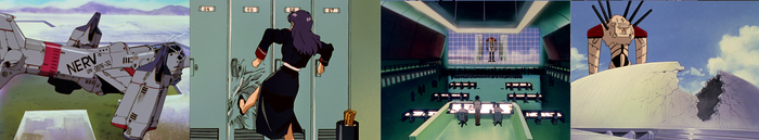 Руины Токио-1. Миасто злится из-за оскорблений на презентации JetAlone. Демонстрация запуска робота. Робот выходит из-под контроля.