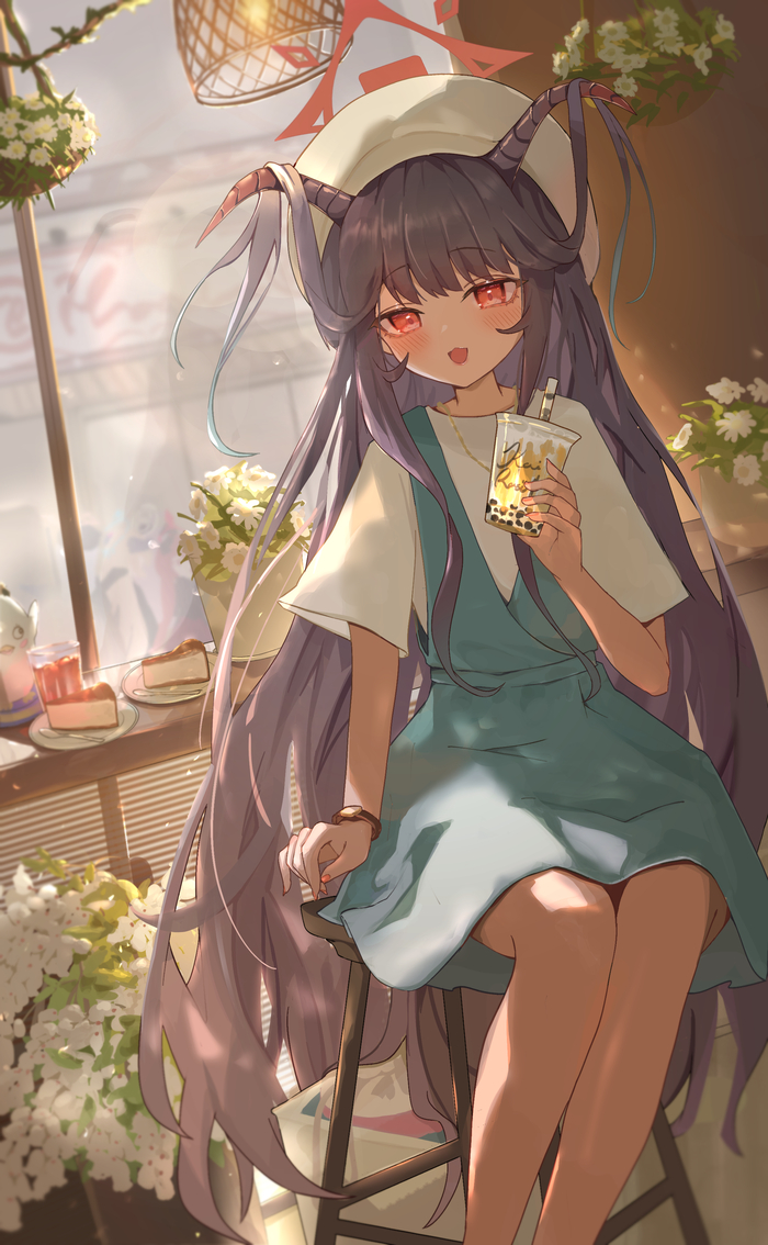  , Anime Art, Loli, Blue Archive, Aikiyo Fuuka