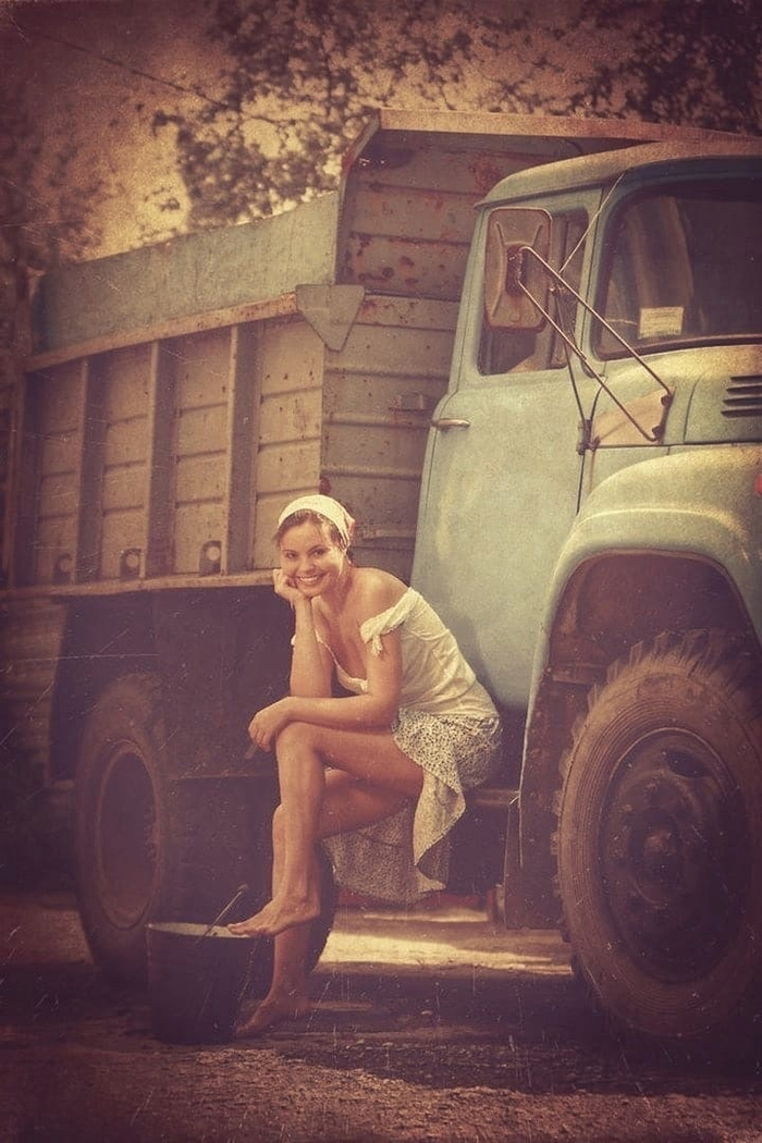 Советская красавица!