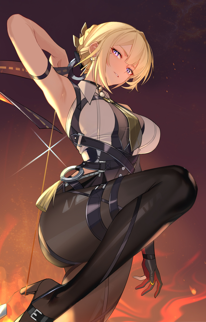 Evelyn Chevalier #023 , Anime Art, Zenless Zone Zero, Evelyn Chevalier (zzz), , , , , , , 