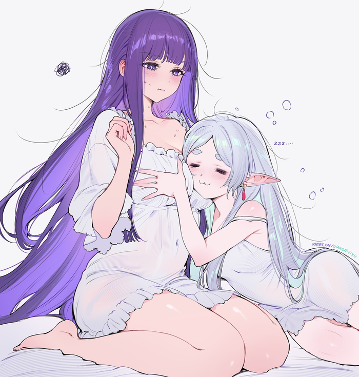 ! , Anime Art, Frieren, Fern, Sousou no Frieren, , , Qiandaiyiyu