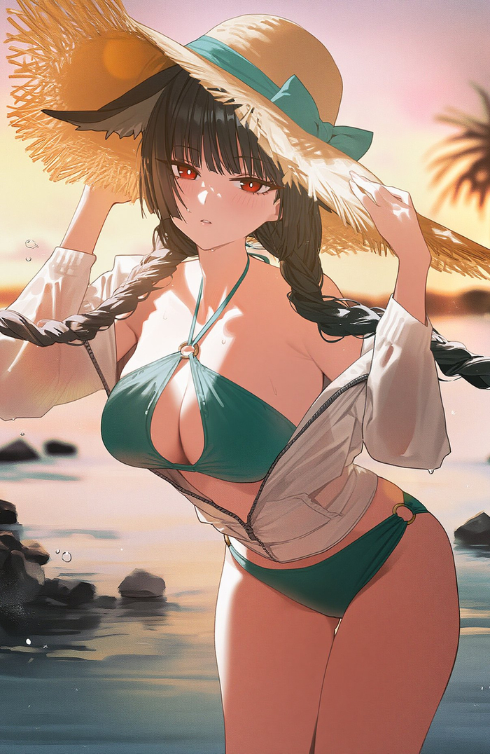  Zenless Zone Zero, Hoshimi Miyabi (zzz), , , , Anime Art, ,  , Animal Ears, 