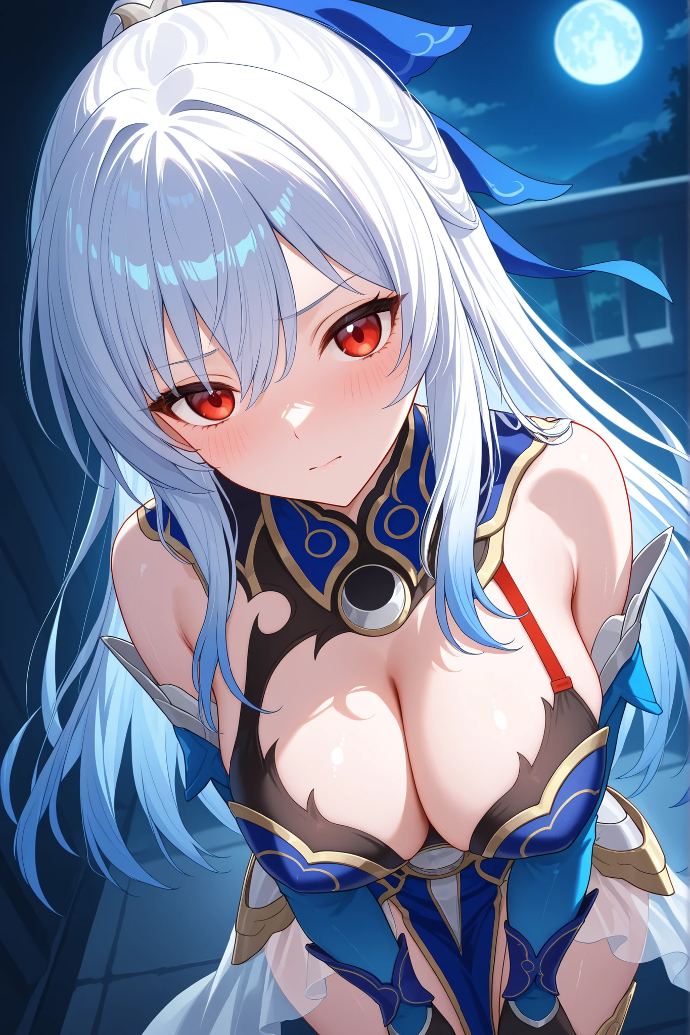 Feels embarrassed - Jingliu (Honkai: Star Rail), Honkai: Star Rail, Anime, Anime art, Pixiv, Neural network art
