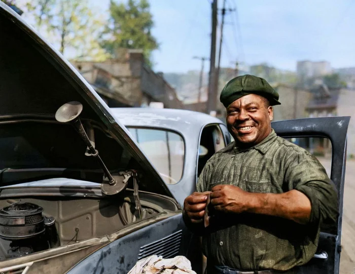 Подборка интересных и необычных фотографий из США. 20 раскрашенных фотографий ХХ века. Часть XX 20 век, Старое фото, Фотография, США, Колоризация, Длиннопост