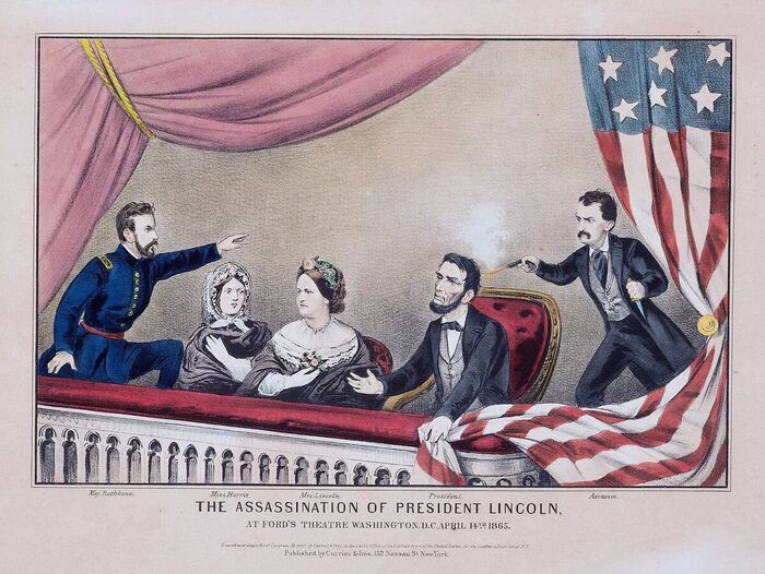 убийство Линкольна 1865 год