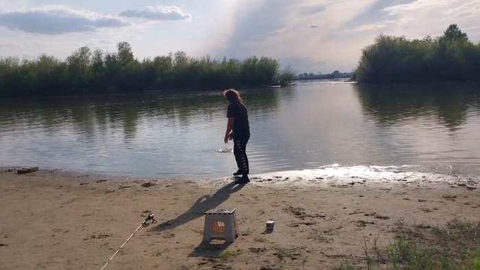 фото из личного архива ,как отпускаем рыбку