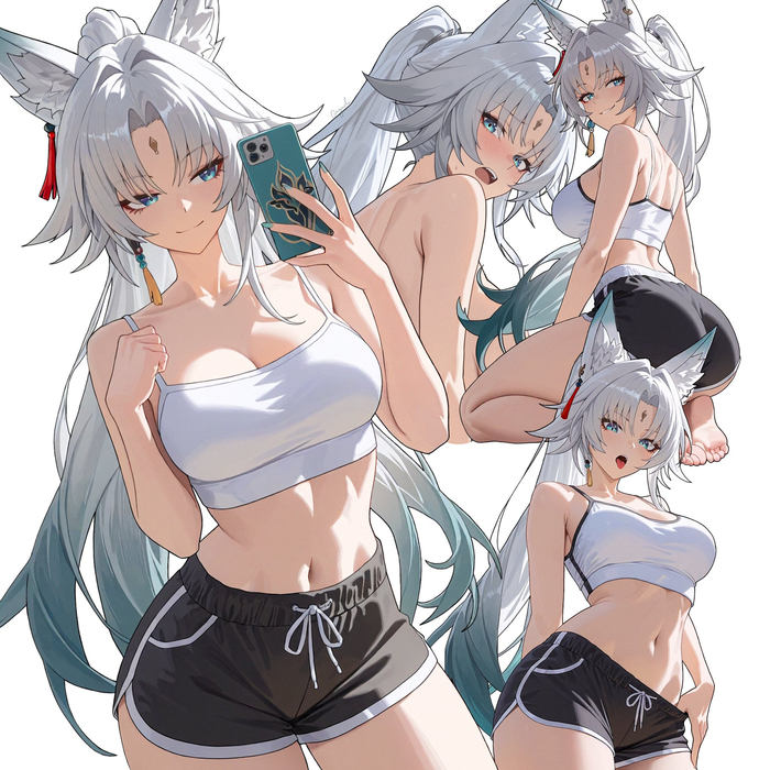Feixiao Honkai: Star Rail, Feixiao (Honkai: Star Rail), , , , , Anime Art,  , Animal Ears