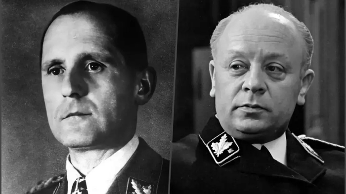 Генрих Мюллер и Леонид Броневой