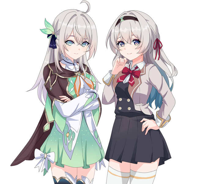    Honkai: Star Rail, Anime Art, Pixiv, , , Firefly (Honkai: Star Rail), Alisa Mikhailovna Kujou