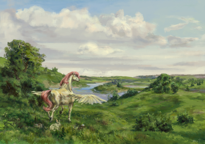 Флаттершай и Энджел