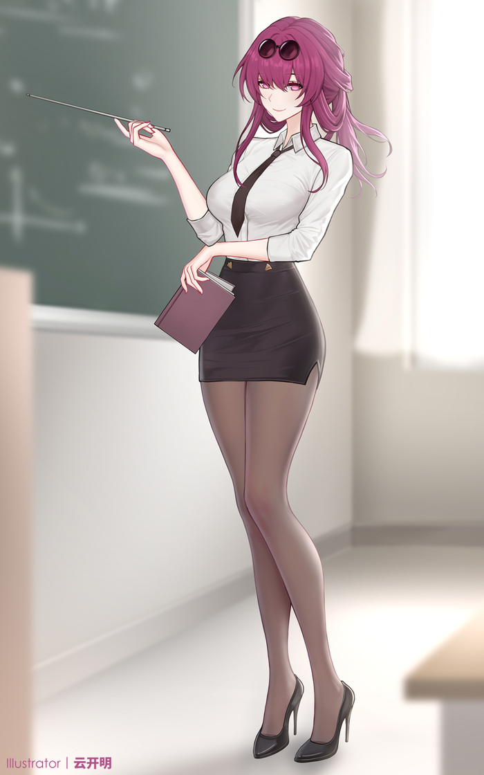  Anime Art, Pixiv, , Honkai: Star Rail, Kafka (Honkai: Star Rail), Yunkaiming