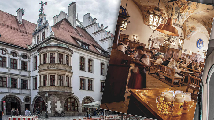 Пивная Hofbräuhaus в Мюнхене