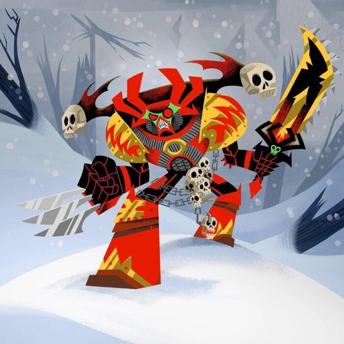     40 Samurai Jack, Warhammer 40k,  , , Chaos Space marines,   