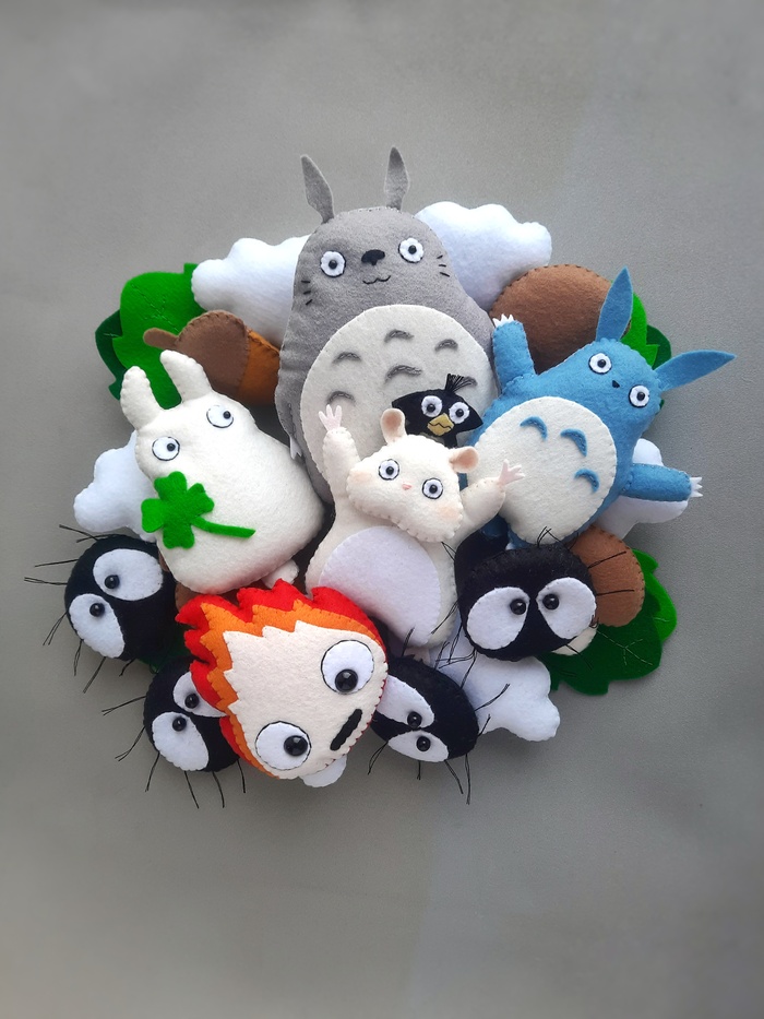 Игрушки из фетра