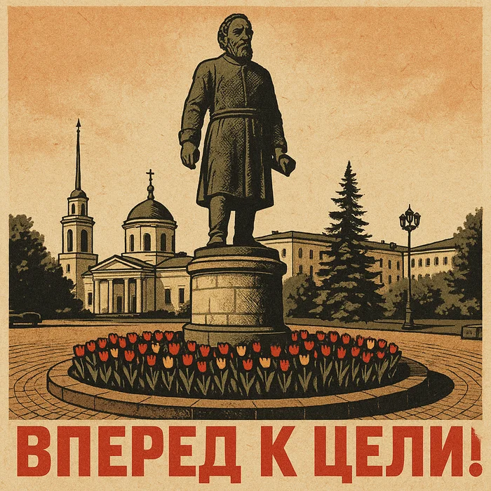 Тверь победившего коммунизма Жизненно, Уборка, Советский район, Советские плакаты, Агитационный плакат, Арты нейросетей, Нейронные сети, СССР, Коммунизм, Длиннопост