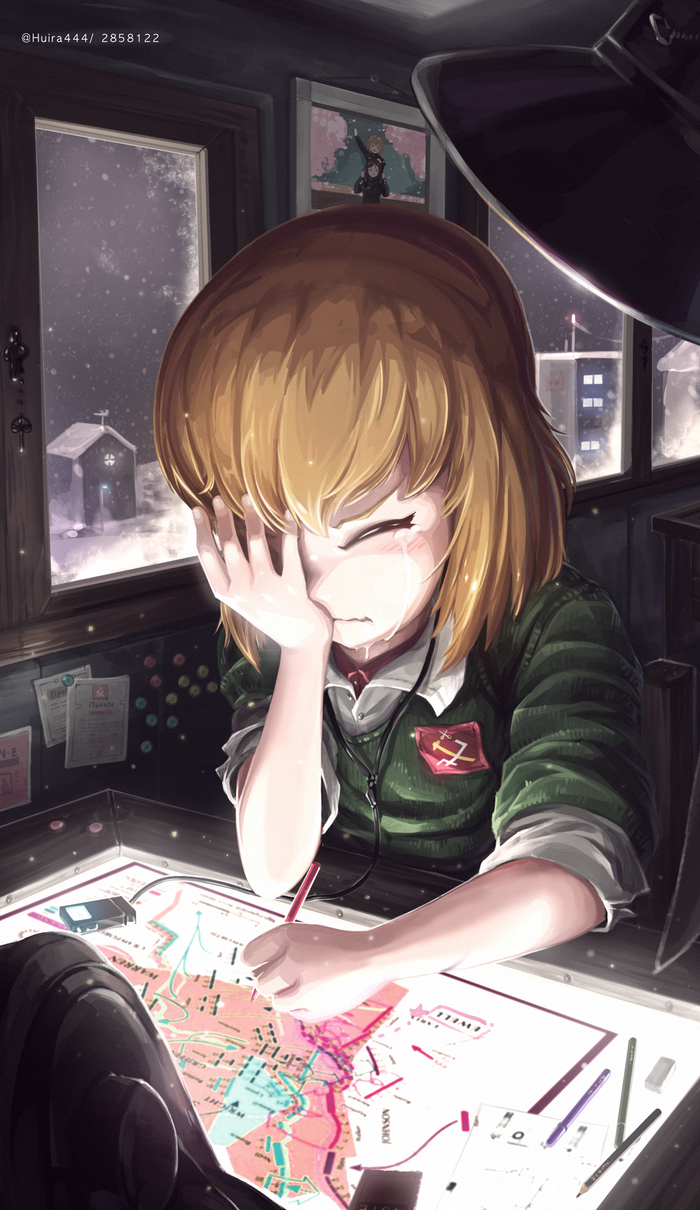     , Anime Art, Katyusha, Nonna, Girls und Panzer