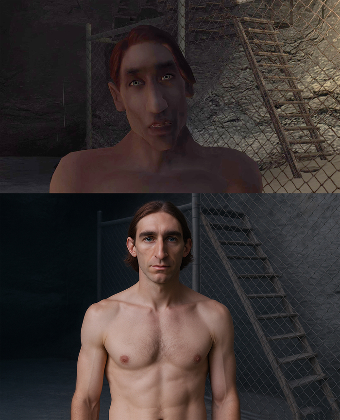 Смешной, но похож.