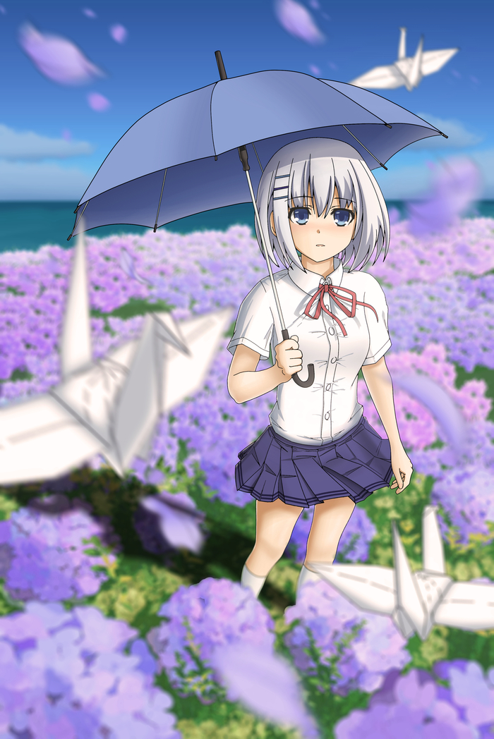  Anime Art, , Date a Live, Tobiichi Origami, , Pixiv