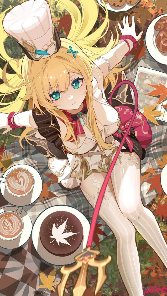 Escoffier Genshin Impact, Escoffier (Genshin Impact), Anime Art, , Ai Dongdong