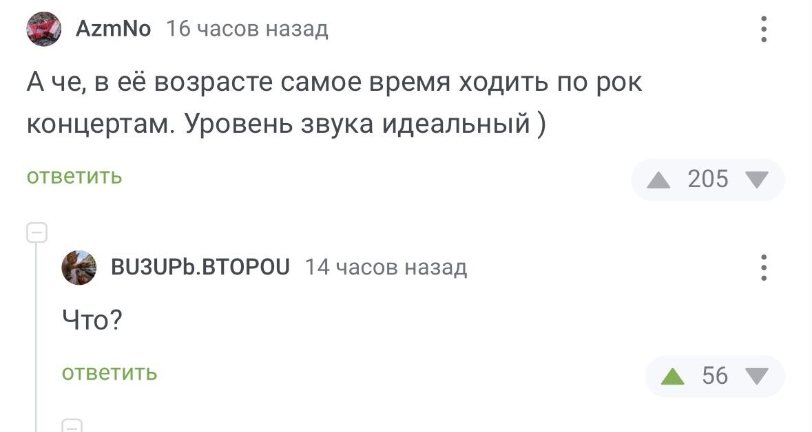 Бабушка на рок-концерте
