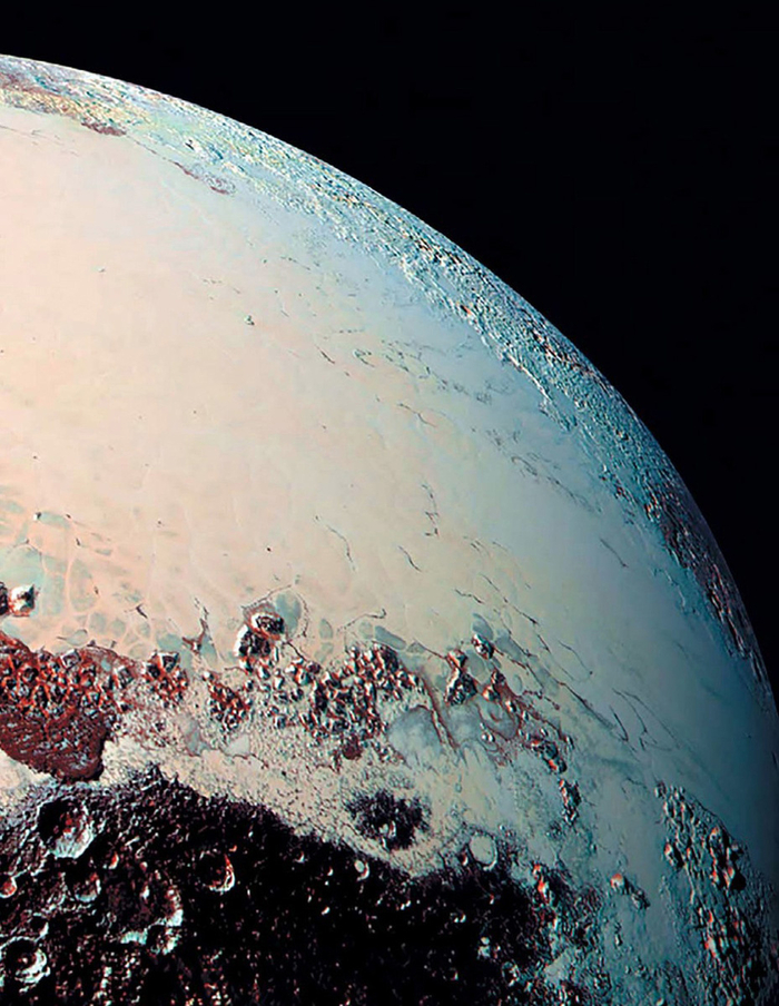 Ударные кратеры на поверхности / NASA.