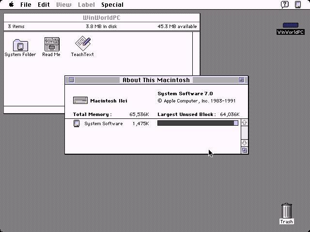 13.05.1991 - Macintosh System 7.0 [_] , Apple, , Macintosh,  , System,  , ,  IT