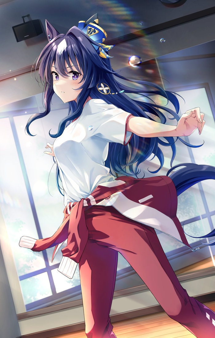 Verxina , Anime Art, Uma Musume Pretty Derby, Verxina (Uma Musume), Animal Ears, 
