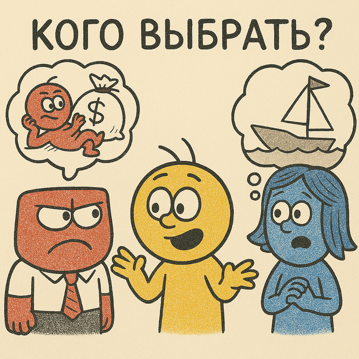 Кого из Клиентов выбрать?