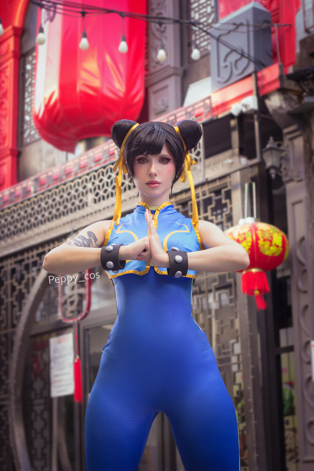 Chun-Li is ready to fight... but first, a photo shoot. - My, Cosplay, Chun-Li, Street fighter, PHOTOSESSION, Longpost