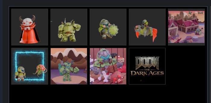 За просмотр трансляции DOOM: The Dark Ages в Steam дают 9 предметов для оформления профиля