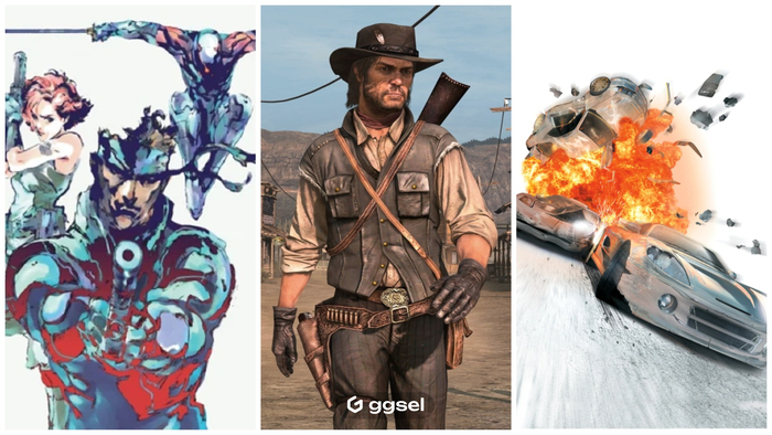 8  ,     ,  ,  , , , , , , Red Dead Redemption, Spec Ops: The Line, Gta 3, Metal Gear Solid,  3:  , Just Cause, Baldurs Gate 3,  , 