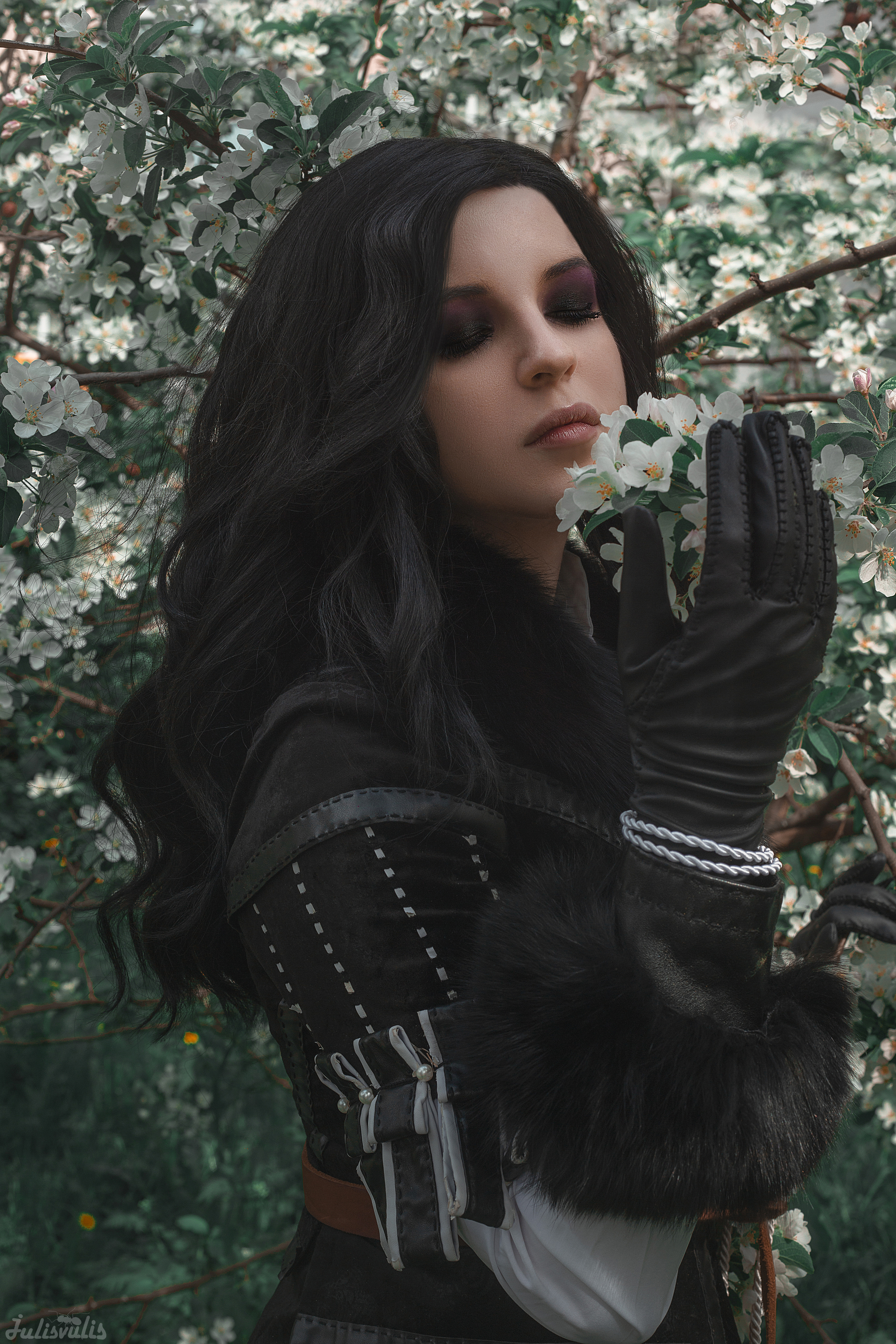 Cosplay Yennefer | The Witcher 3 - My, Yennefer, Witcher, The Witcher 3: Wild Hunt, Cosplay, Cosplayers, PHOTOSESSION, Pay the witcher, Costume, Fashion model, Girls, Gameplay, Longpost