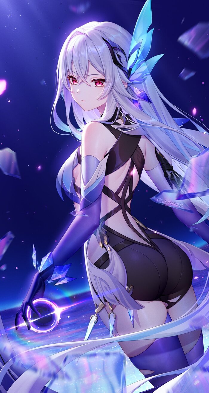 Skirk Genshin Impact, , Anime Art, Skirk (Genshin Impact)