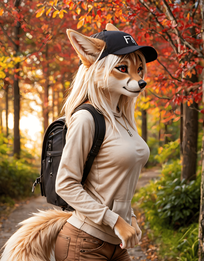    Wolfmks #1426 ,  , Furry Art, Stable diffusion 3, 