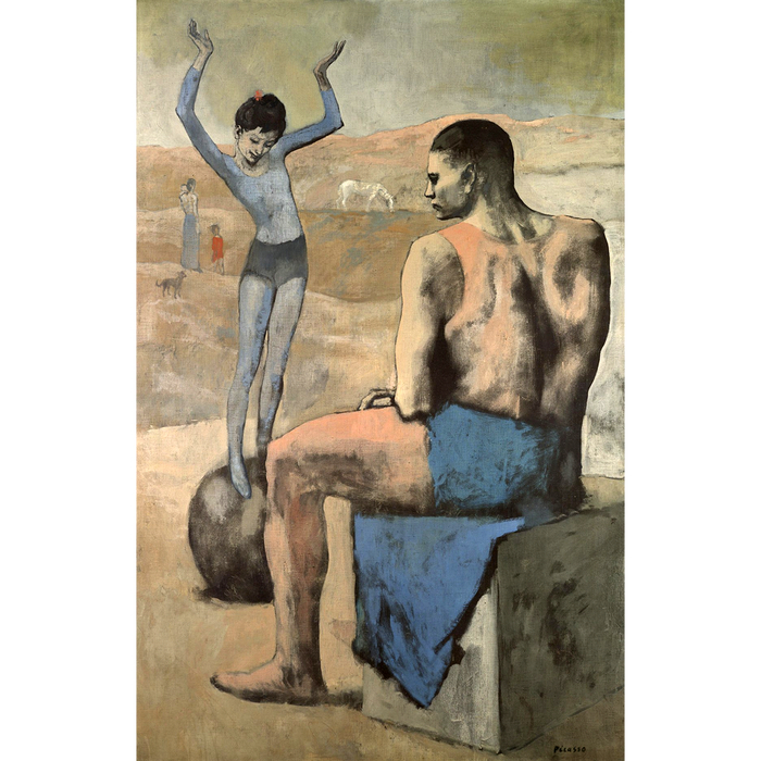 Пабло Руис Пикассо. «Девочка на шаре». 1905.