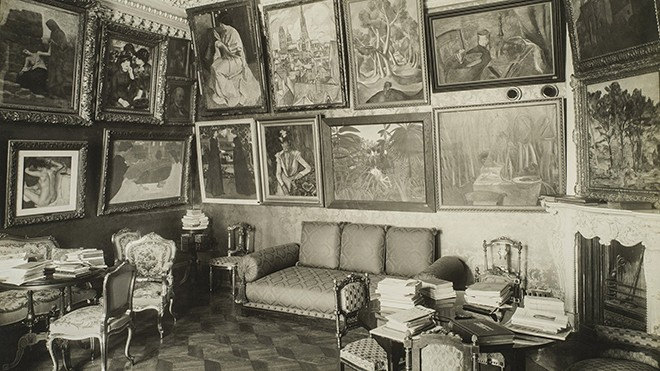 Одна из комнат особняка Сергея Щукина. 1913 год